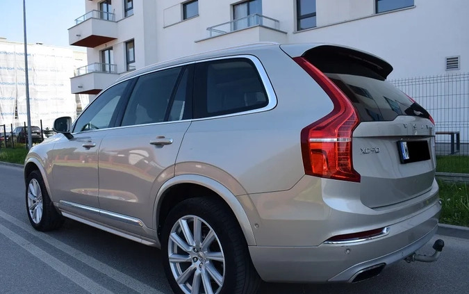 Volvo XC 90 cena 129900 przebieg: 231200, rok produkcji 2016 z Kargowa małe 781